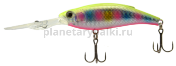 Воблер LureMax ARAGON 75F DDR 75мм, 11 гр., 4,5-5,5м, цвет 095