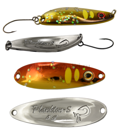 Блесна колеблющаяся LureMax Plankton-S, 40мм, 5гр., цвет 128