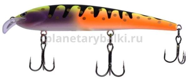 Воблер LureMax BOMBA KILLER плавающий 105мм, 11,5гр., 1,5-2м 105FDR-025