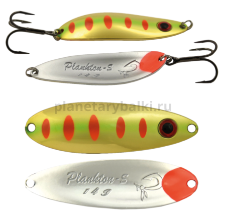 Блесна колеблющаяся LureMax Plankton-S, 68мм, 14гр., цвет 86