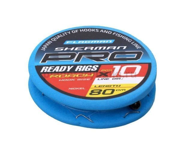 Поводок готовый FLAGMAN Sherman Pro Roach Ready Rigs №18, 0,105мм, 80см, 10шт. для рыбалки, Поводок готовый FLAGMAN Sherman Pro Roach Ready Rigs №18, 0,105мм, 80см, 10шт. отзывы, Поводок готовый FLAGMAN Sherman Pro Roach Ready Rigs №18, 0,105мм, 80см, 10шт. купить, Поводок готовый FLAGMAN Sherman Pro Roach Ready Rigs №18, 0,105мм, 80см, 10шт. купить в интернет магазине, Поводок готовый FLAGMAN Sherman Pro Roach Ready Rigs №18, 0,105мм, 80см, 10шт. выбрать, Поводок готовый FLAGMAN Sherman Pro Roach Ready Rigs №18, 0,105мм, 80см, 10шт. обзор, Поводок готовый FLAGMAN Sherman Pro Roach Ready Rigs №18, 0,105мм, 80см, 10шт. купить в розничном магазине