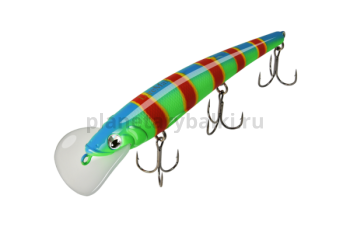 Воблер LureMax STINKA 130FMDR 130мм, 18гр.,2,8-3,2м, цвет 087