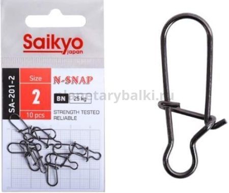 Застежка Saikyo SA-201-2 10 шт