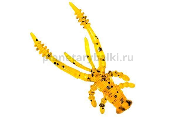 Приманка силиконовая LureMax VOODOO BUG 2'' 5см, Caramel Oil 004, 10шт.