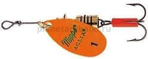 Блесна вращающаяся Mepps AGLIA FLUO №0, 2,5гр., Orange
