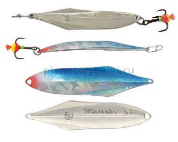 Блесна вертикальная ECOPRO Matador 65мм, 9гр., цвет BIB