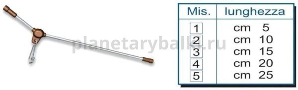Противозакручиватель фидерный Stonfo Metallo 5см, 2шт.