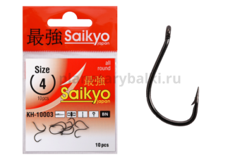 Крючки Saikyo Tanago BN KH-10003 №4, 10шт.