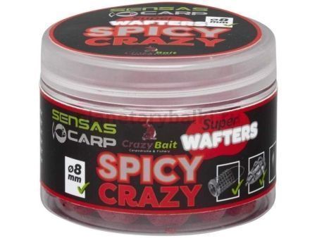 Мини бойлы нейтрнейтральной плавучести Sensas CRAZY SPICY CRAZY 8мм, 0.08кг