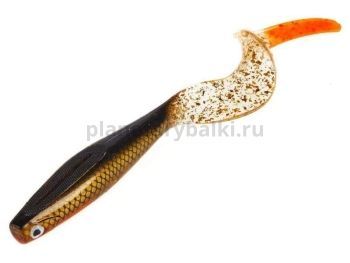 Твистер Lucky John 3D BBS Series KUBIRA FIRE TAIL 9,0in 22,86см, цвет PG42, 1шт.
