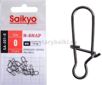 Застежка Saikyo SA-201-0 10 шт