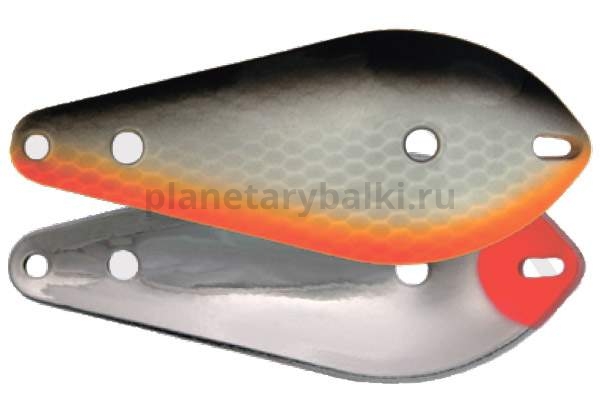 Блесна колеблющаяся LureMax Atom  65мм, 16гр., цвет 55