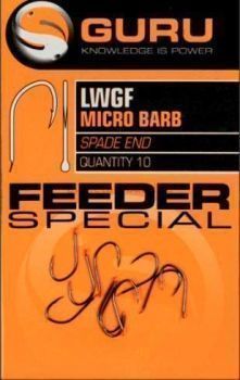 Крючки Guru LWGF Feeder Special Barbed с микробородкой №10, 10шт.
