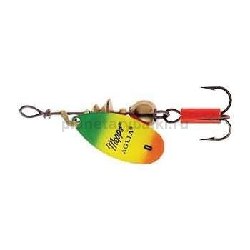 Блесна вращающаяся Mepps AGLIA FLUO №0, 2,5гр., Tiger
