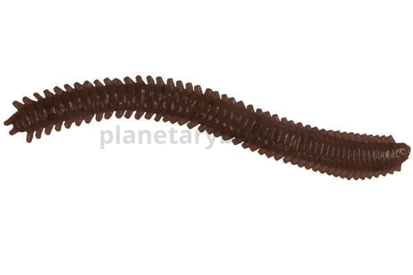 Приманка мягкая LureMax RAG WORM 3'' 7см, Worm Brown 018, 10шт.