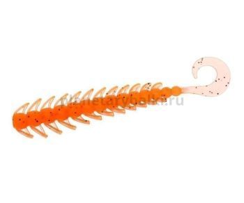 Мягкая приманка FLAGMAN Kemushi 3'' 7,5см, #102 Orange, 6шт.