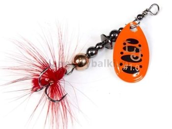 Блесна вращающаяся Lucky John BONNIE BLADE №1, 3.5гр., цвет 011 в блистере