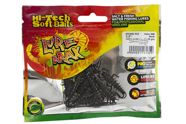 Приманка силиконовая LureMax STONE FLY 1,5'' 4,5см, Black 10-006, 10шт. для рыбалки, Приманка силиконовая LureMax STONE FLY 1,5'' 4,5см, Black 10-006, 10шт. отзывы, Приманка силиконовая LureMax STONE FLY 1,5'' 4,5см, Black 10-006, 10шт. купить, Приманка силиконовая LureMax STONE FLY 1,5'' 4,5см, Black 10-006, 10шт. купить в интернет магазине, Приманка силиконовая LureMax STONE FLY 1,5'' 4,5см, Black 10-006, 10шт. выбрать, Приманка силиконовая LureMax STONE FLY 1,5'' 4,5см, Black 10-006, 10шт. обзор, Приманка силиконовая LureMax STONE FLY 1,5'' 4,5см, Black 10-006, 10шт. купить в розничном магазине