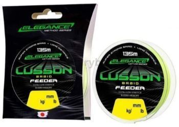 Шнур ELEGANCE METHOD Lusson Feeder Braid 135м, 0,2мм, 16,89кг
