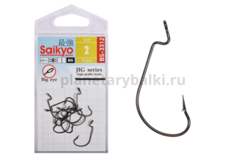 Крючки Saikyo BS-3312 BN № 2, 10шт.