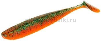 Виброхвост Lucky John 3D Series SLICK SHAD PADDLE 4.5in 11,4см, цвет Z16, 4шт.