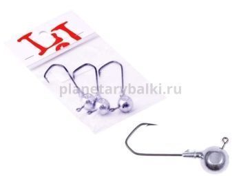 Джиг-головки Lucky John Pro Series BARBARIAN 120 градусов 16гр., №5/0, 3шт.