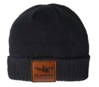 Шапка Alaskan Hat Beanie черная, размер L/52-54