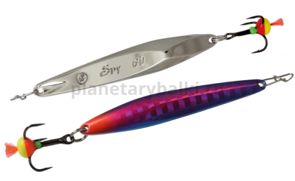 Блесна вертикальная ECOPRO Spy 70мм, 15гр., цвет PPH
