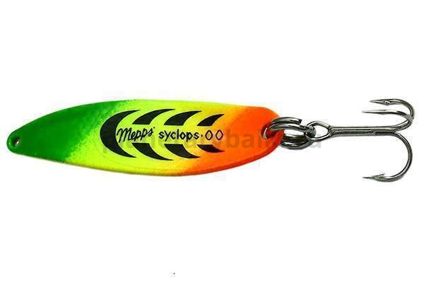 Блесна колеблющаяся Mepps SYCLOPS №2, 17гр., цвет Tiger/Gold