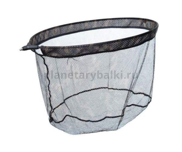 Голова подсачника карпового CARP PRO Landing Net Head Camo 24" круглая, 60х50см сетка 