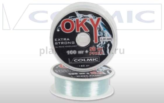 Монофильная леска COLMIC OKY 150м, 0.3мм, 8,2кг