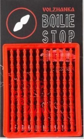 Стопора для бойлов Volzhanka Boilie Stop цвет Red, 2шт.