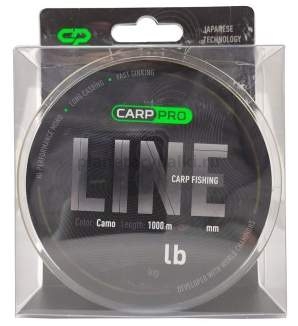 Леска монофильная CARP PRO Camo 1000м, 0,370мм, 9,1кг