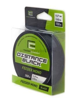 Леска монофильная Feeder Concept Distance Black 150м, 0,27мм, 5,9кг