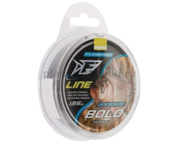 Леска FLAGMAN F-Line Bolo 135м 0,16мм, 3,3кг
