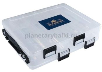 Коробка рыболовная Волжанка двухсторонняя 20,5х17х4,8см