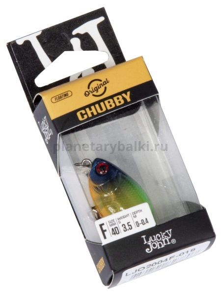 Воблер плавающий Lucky John Original CHUBBY F 40мм, 3,5гр., 0,6м, цвет 019 для рыбалки, Воблер плавающий Lucky John Original CHUBBY F 40мм, 3,5гр., 0,6м, цвет 019 отзывы, Воблер плавающий Lucky John Original CHUBBY F 40мм, 3,5гр., 0,6м, цвет 019 купить, Воблер плавающий Lucky John Original CHUBBY F 40мм, 3,5гр., 0,6м, цвет 019 купить в интернет магазине, Воблер плавающий Lucky John Original CHUBBY F 40мм, 3,5гр., 0,6м, цвет 019 выбрать, Воблер плавающий Lucky John Original CHUBBY F 40мм, 3,5гр., 0,6м, цвет 019 обзор, Воблер плавающий Lucky John Original CHUBBY F 40мм, 3,5гр., 0,6м, цвет 019 купить в розничном магазине