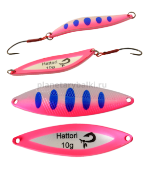 Блесна колеблющаяся LureMax Hattori 55мм, 10гр., цвет 114
