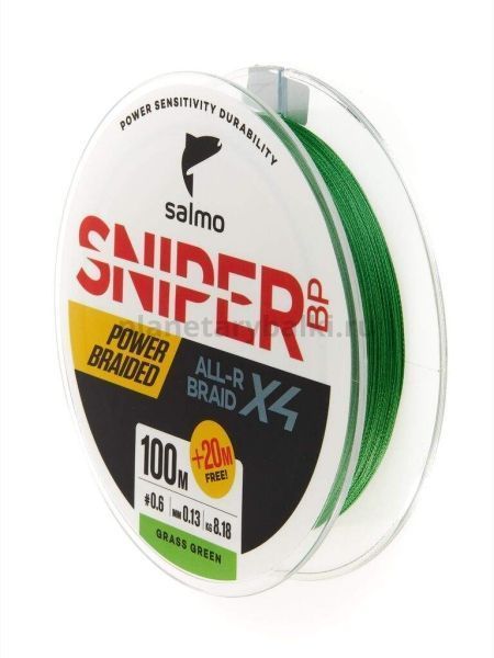 Шнур плетёный Salmo Sniper BP ALL R BRAID х4 Grass Green 120м, 0,13мм, 8,18кг для рыбалки, Шнур плетёный Salmo Sniper BP ALL R BRAID х4 Grass Green 120м, 0,13мм, 8,18кг отзывы, Шнур плетёный Salmo Sniper BP ALL R BRAID х4 Grass Green 120м, 0,13мм, 8,18кг купить, Шнур плетёный Salmo Sniper BP ALL R BRAID х4 Grass Green 120м, 0,13мм, 8,18кг купить в интернет магазине, Шнур плетёный Salmo Sniper BP ALL R BRAID х4 Grass Green 120м, 0,13мм, 8,18кг выбрать, Шнур плетёный Salmo Sniper BP ALL R BRAID х4 Grass Green 120м, 0,13мм, 8,18кг обзор, Шнур плетёный Salmo Sniper BP ALL R BRAID х4 Grass Green 120м, 0,13мм, 8,18кг купить в розничном магазине