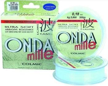 Леска COLMIC ONDA MILLE 300м, 0.30мм, 9,1кг