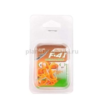 Крючок тройной FLAGMAN Treble hook F41 Orange №6, 5шт.
