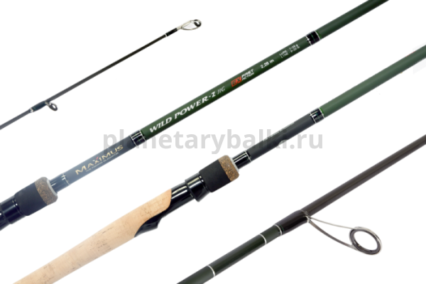 Спиннинг Maximus WILD POWER-Z JIG cork 245MH 2,45м, тест 12-45гр.