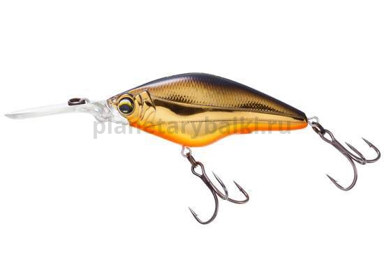 Воблер Duel Hardcore Mid Crank 60F, 60мм, 10гр., от 2,5м, цвет HGBL