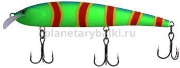 Воблер LureMax BOMBA KILLER плавающий 120мм, 16,5гр., 1,5-2м 120FDR-087