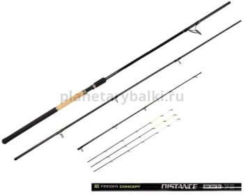 Удилище фидерное Feeder Concept Distance BLACK 070 3,60м, тест 30-70гр.