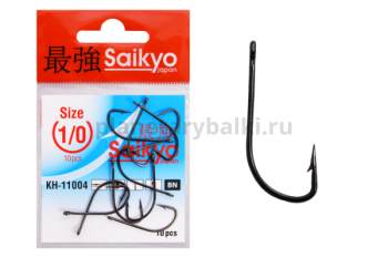 Крючки Saikyo Crystal BN KH-11004 № 1/0, 10шт.