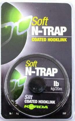 Поводковый материал Korda N-Trap Soft Silt 20м, 9,1кг, 20lb
