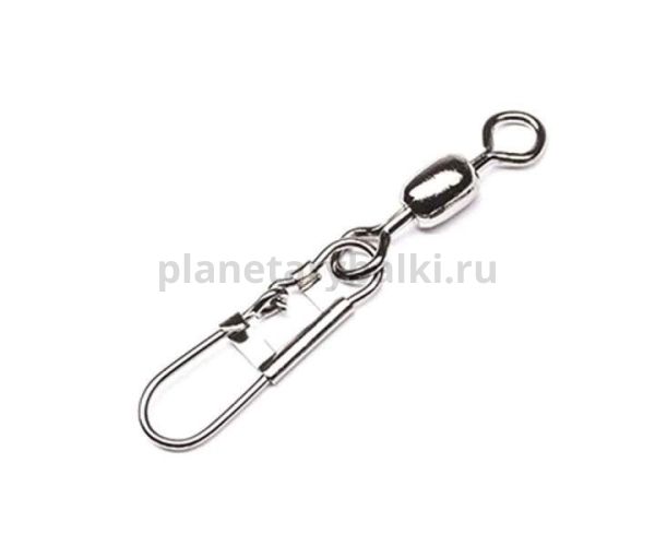OWNER Застежка с вертлюгом Snagless Snap w/Barrel Swivel №12 7шт