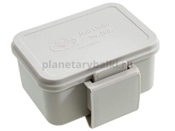 Коробка рыболовная для наживки с крышкой термо Meiho BAIT COOLER 203 142х116х73