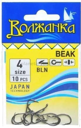 Крючки Волжанка Beak №2, 10шт.